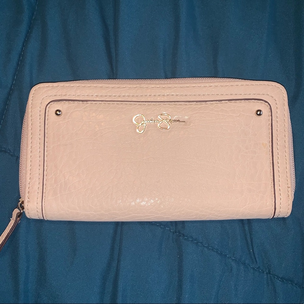 3/$15 Jessica Simpson Cream Wallet Unsused